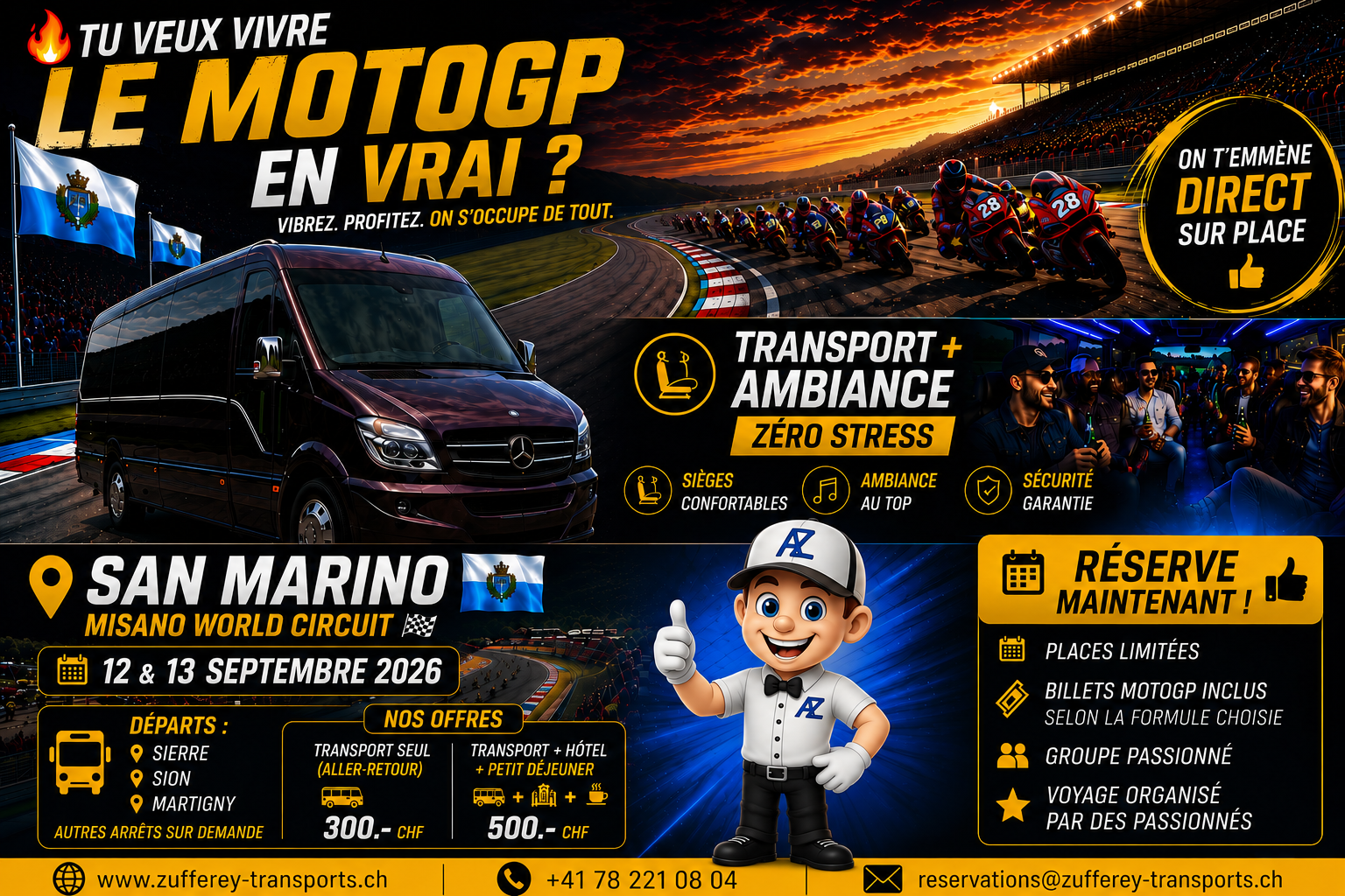 Week-ends motoGP en italie
