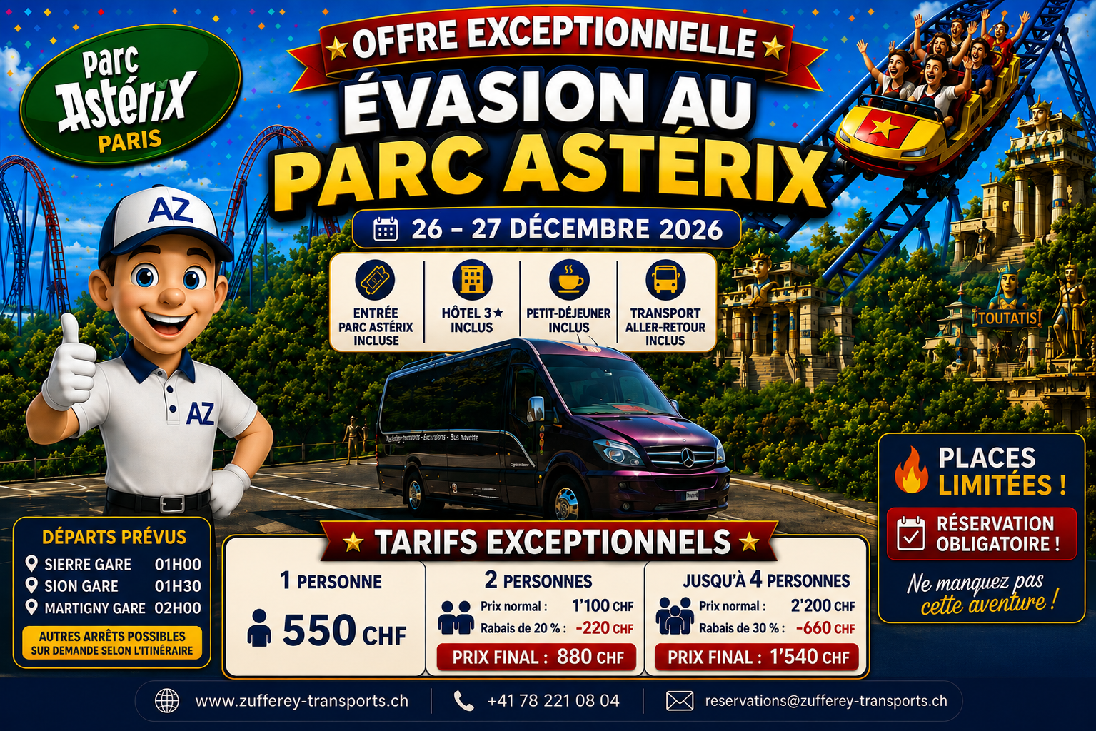 Une aventure inoubliable au Parc Astérix