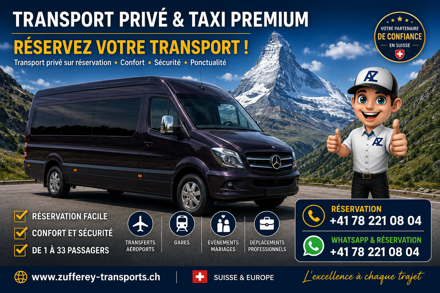 TRANSPORT PRIVÉ & NAVETTES PREMIUM